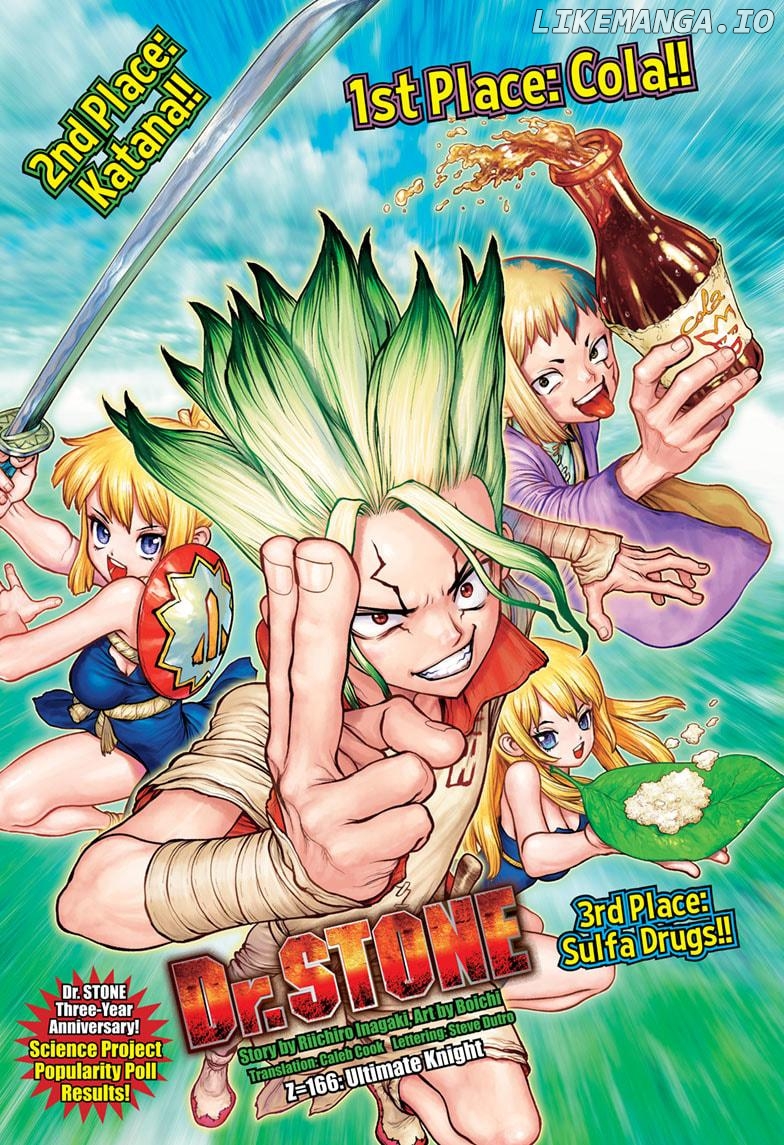 Dr.Stone Chapter 166 image 01